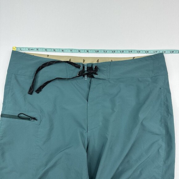 Patagonia Men's Teal Resortwear Swim Trunk Boardshort W35.25/L9 - Picture 13 of 16